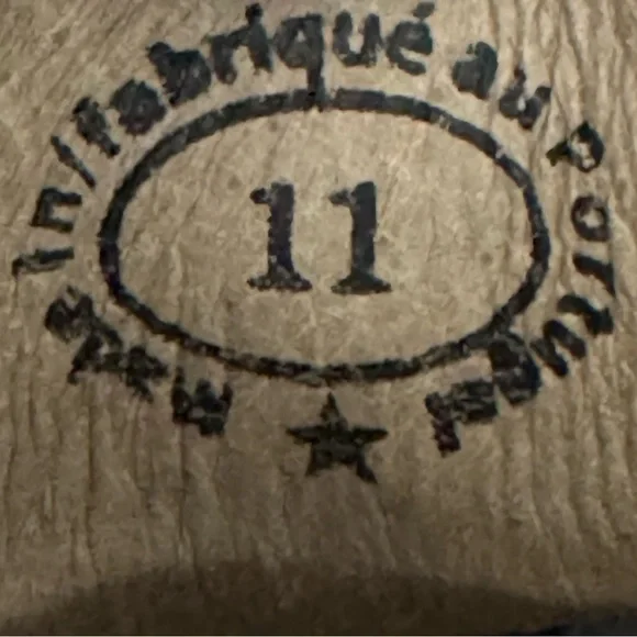 John Fluevog Grant Leather Derby Shoes Washed Black Distressed Finish Size 11 - Picture 15 of 15